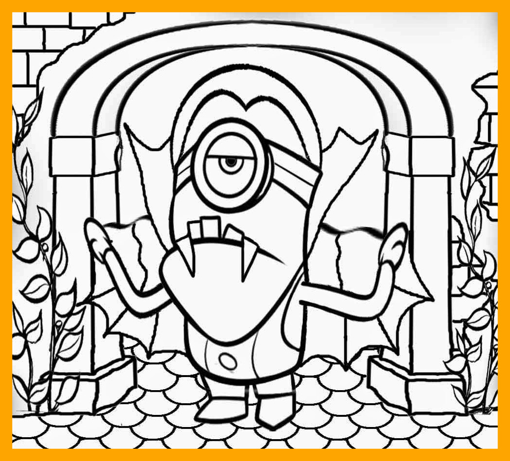 Best Halloween Coloring Page Is The Pics For Kids Ideas 1050x950 Best Halloween Coloring Page Is The Pics For Kids Ideas