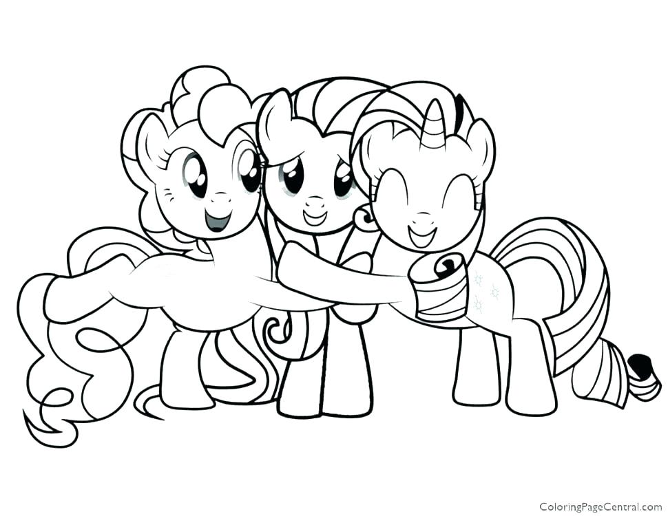 My Little Pony Halloween Coloring Pages My Pretty Pony Coloring 970x750 My Little Pony Halloween Coloring Pages My Pretty Pony Coloring