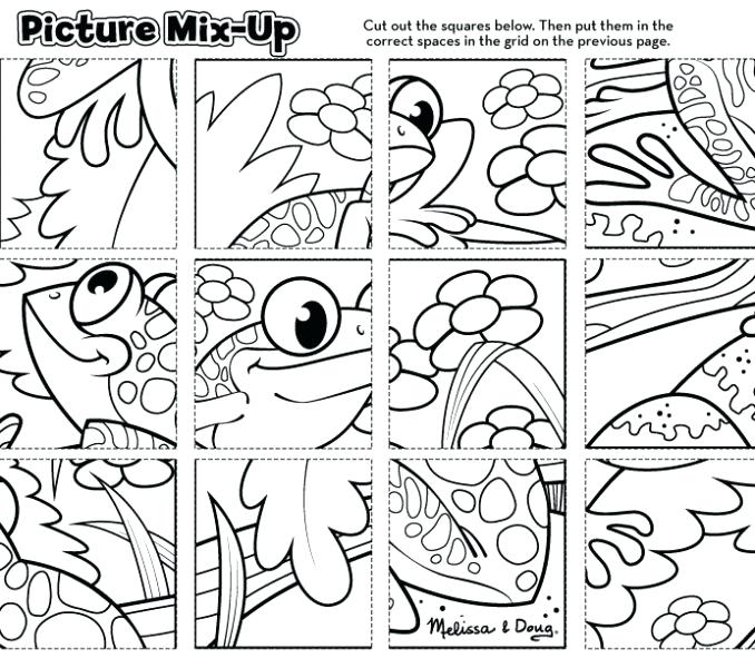 Halloween Coloring Pages Puzzles at GetColorings.com | Free printable ...