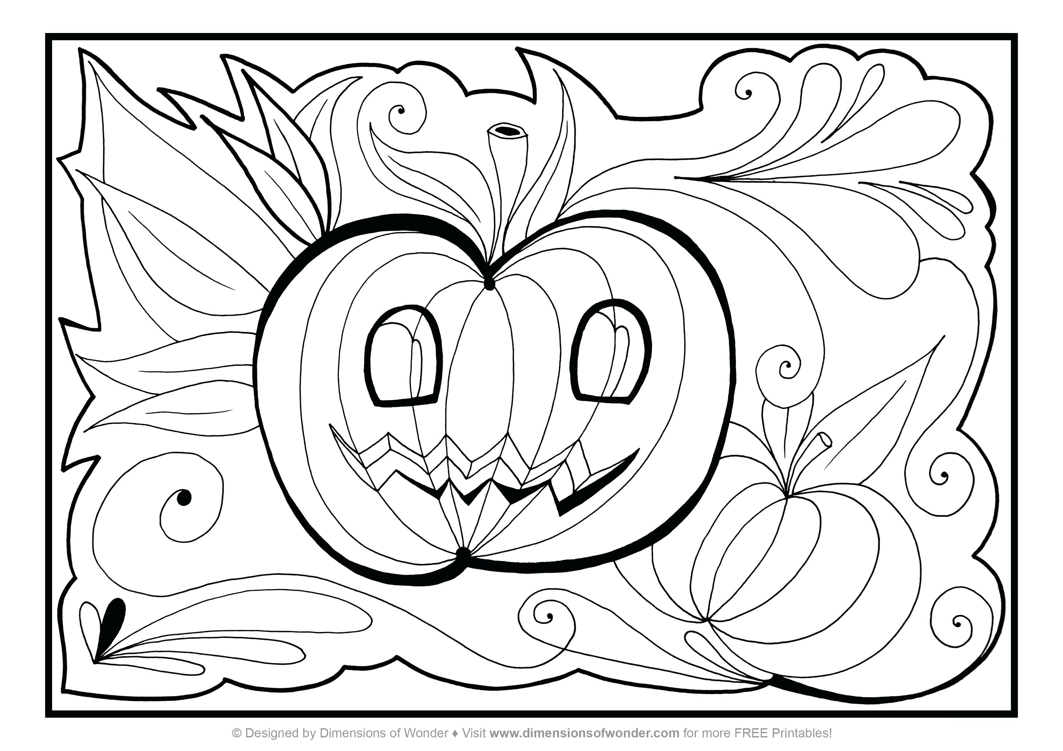 3508x2480 Halloween Coloring Pages Printable Pdf Copy Winnie The Pooh