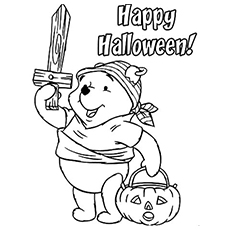 230x230 25 Amazing Disney Halloween Coloring Pages For Your Little Ones