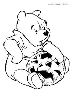 236x326 Winnie The Pooh Halloween Tigger Coloring Page
