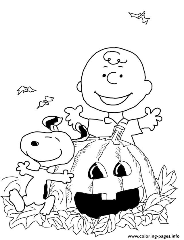 640x833 Charlie Brown Halloween Coloring Pages Printable