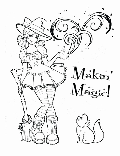 400x518 Cute Color Pages Print Images Cute Halloween Coloring Pages