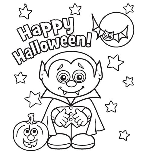 Halloween Decorations To Print And Color 474x520 Halloween Decorations To Print And Color