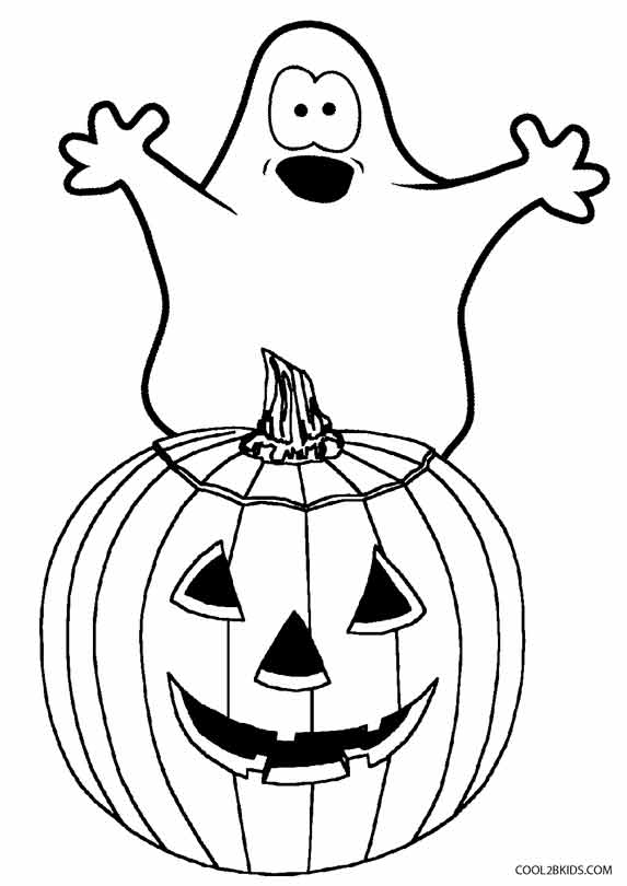 573x810 Printable Ghost Coloring Pages For Kids Cool2bkids