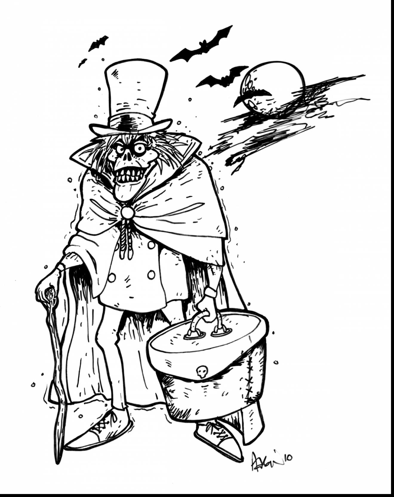 1320x1666 Informative Haunted House Coloring Page Printa