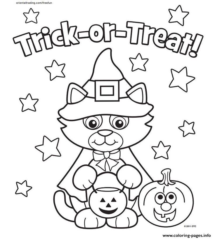736x821 Mejores 18 De Halloween Coloring Pages En