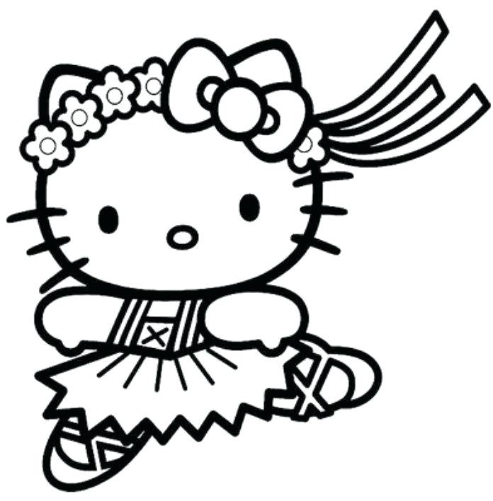 696x708 Printable Coloring Pages Hello Kitty