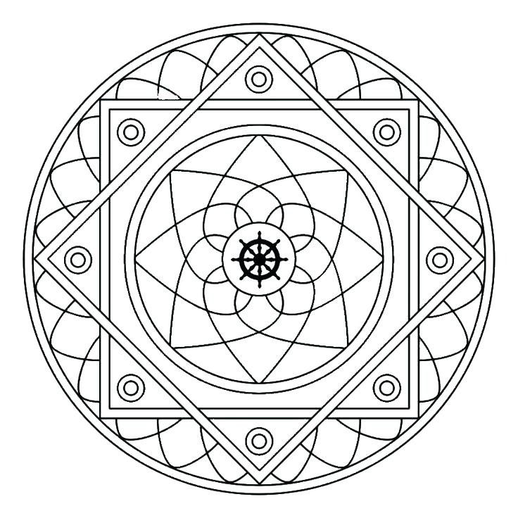Free Mandala Coloring Pages To Print Mandala Designs Coloring 736x736 Free Mandala Coloring Pages To Print Mandala Designs Coloring