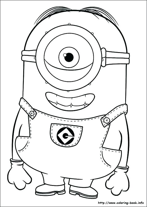 Halloween Minion Coloring Pages at GetColorings.com | Free printable ...