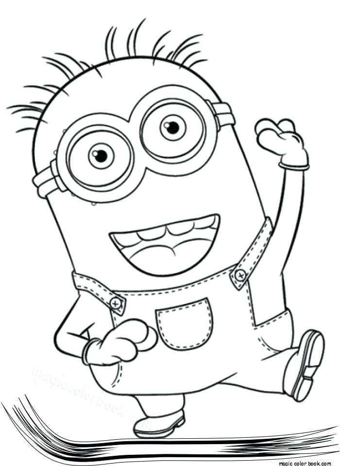 700x958 Best Minions Coloring Pages Free Images On Minion Best Minions
