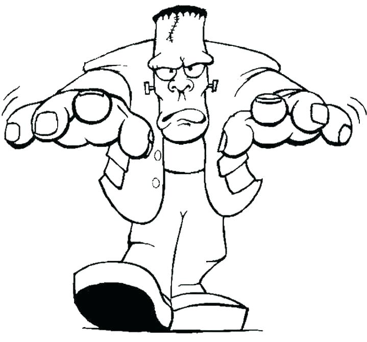 Coloring Pages Of Halloween Monsters Coloring Pages Printable 719x670 Coloring Pages Of Halloween Monsters Coloring Pages Printable