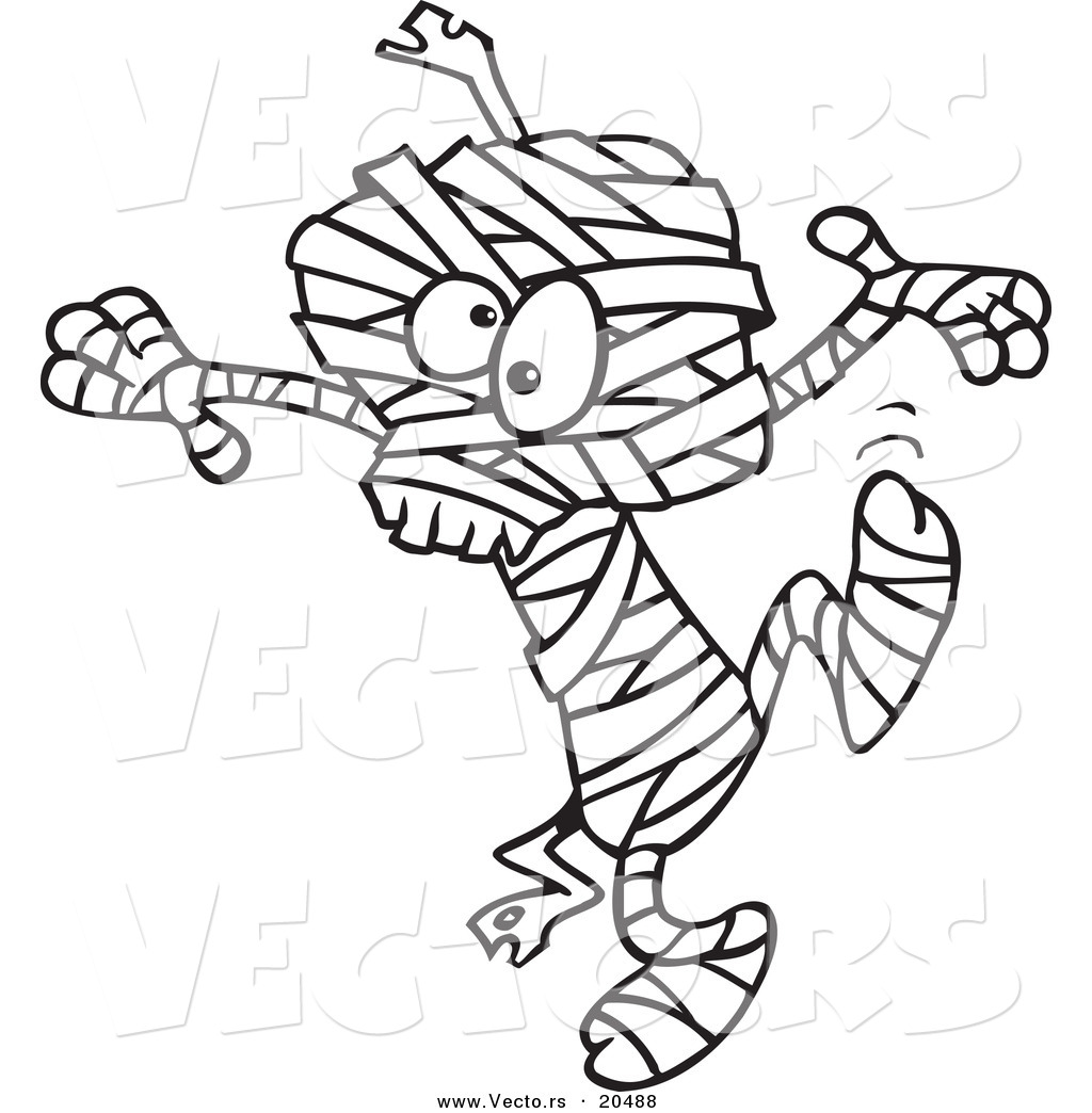 Mummy Coloring Pages 1024x1044 Mummy Coloring Pages