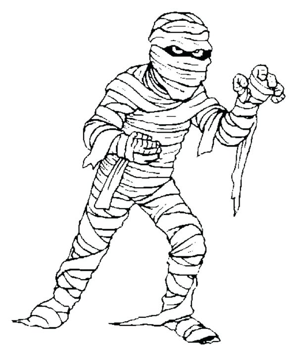 Mummy Coloring Pages Halloween Mummy Coloring Pages Print Free 600x719 Mummy Coloring Pages Halloween Mummy Coloring Pages Print Free