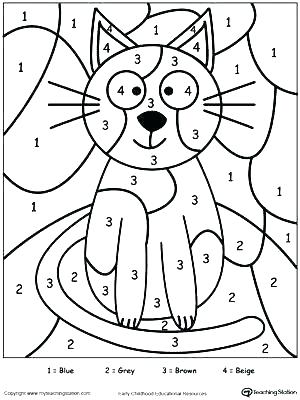 Halloween Math Color By Number Multiplication Kids Coloring Color 300x400 Halloween Math Color By Number Multiplication Kids Coloring Color
