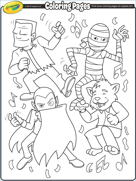 Halloween Werewolf And Kids Coloring Pages 572x762 Halloween Werewolf And Kids Coloring Pages
