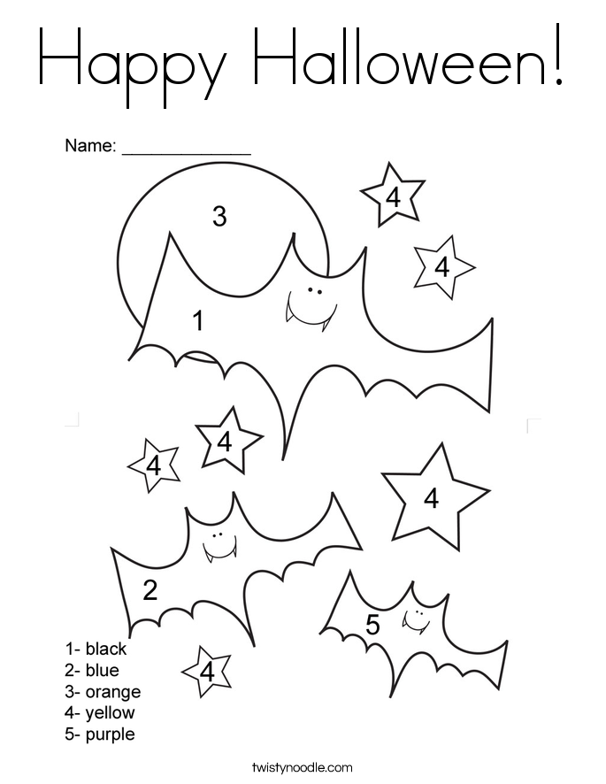 Happy Halloween Coloring Page 685x886 Happy Halloween Coloring Page