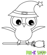 200x231 Click Through For Cute Printable Halloween Coloring Pages. Blog