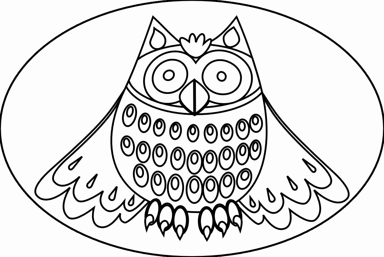 Halloween Owl Coloring Pages at - Halloween Owl Coloring Pages 7