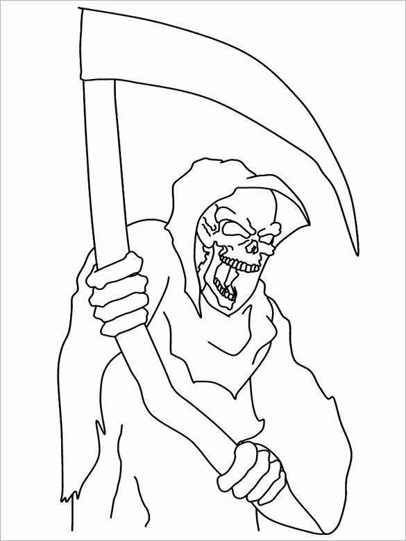 Halloween Party Coloring Pages