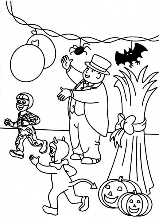 Sir Topham Hatt Are Happy On Halloween Party Thomas And Friends 518x713 Sir Topham Hatt Are Happy On Halloween Party Thomas And Friends