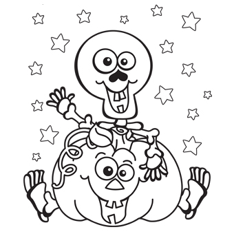 Skeleton Pumpkin 340x340 Skeleton Pumpkin