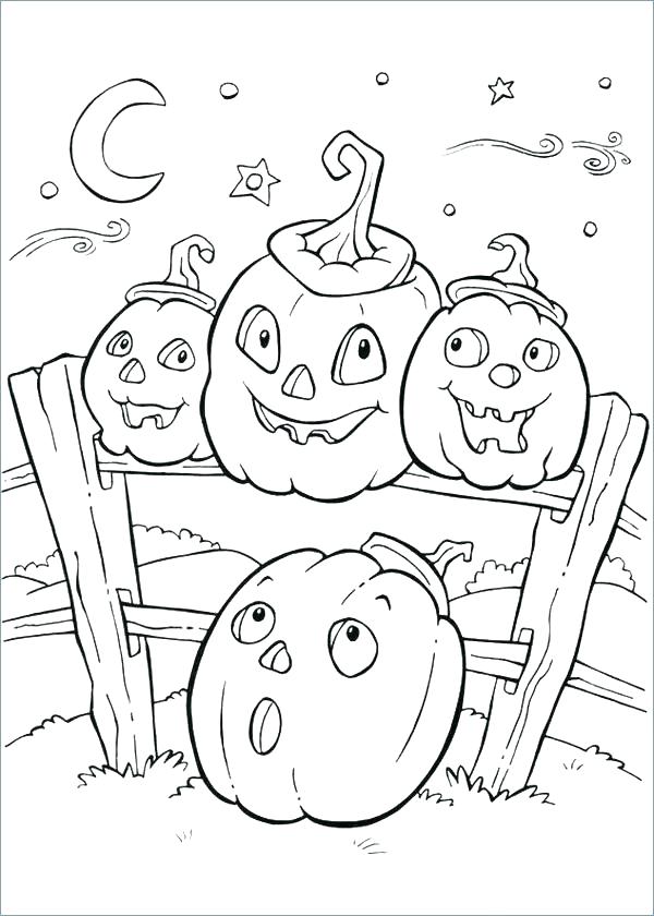 Kid Halloween Coloring Pages Vanda 600x840 Kid Halloween Coloring Pages Vanda