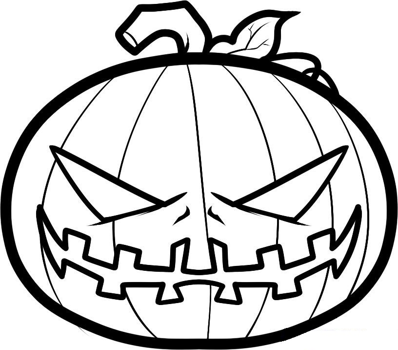Halloween Pumpkin Coloring Pictures Fun For Christmas 816x716 Halloween Pumpkin Coloring Pictures Fun For Christmas