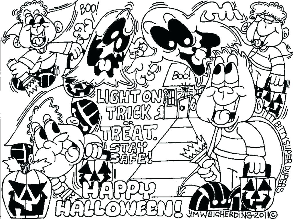 1024x765 Halloween Safety Coloring Pages Fresh Safety Ng Pages Print