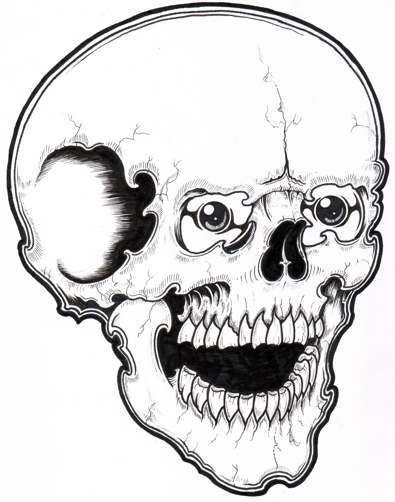 1259x1600 Best Of Free Printable Skull Coloring Pages For Kids
