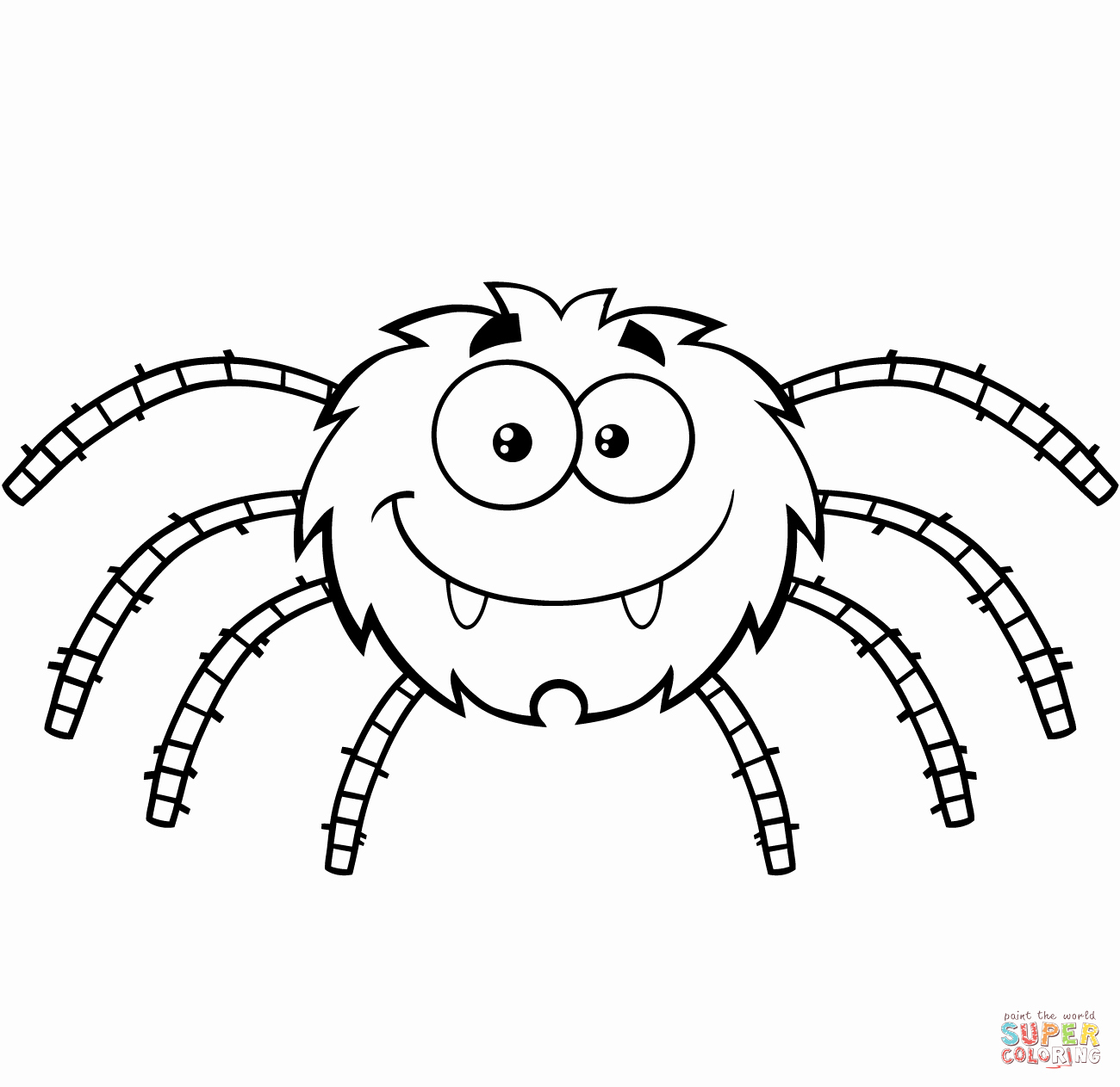 1300x1263 Halloween Coloring Pages Cute Halloween Spider Coloring Pages