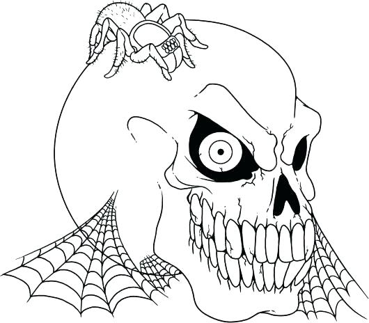 Halloween Spider Coloring Pages Printable at GetColorings.com | Free ...