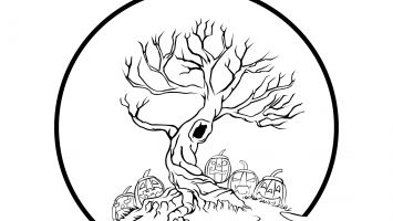 Kids Three Tree Coloring Pages Printable Download Coloring 355x200 Kids Three Tree Coloring Pages Printable Download Coloring