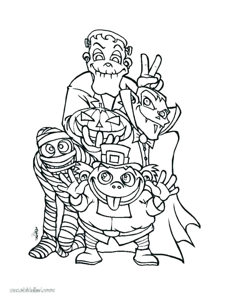 Halloween Kids Coloring Pages Coloring Pages Really Scary Coloring 738x954 Halloween Kids Coloring Pages Coloring Pages Really Scary Coloring