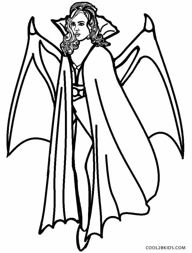 Printable Vampire Coloring Pages For Kids Cool2bkids 650x856 Printable Vampire Coloring Pages For Kids Cool2bkids