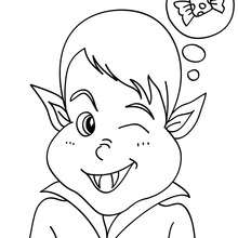 Vampire Coloring Pages 220x220 Vampire Coloring Pages