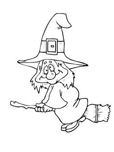 236x314 Scary Witch Coloring Pages
