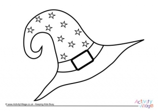 Witch Colouring Pages 320x226 Witch Colouring Pages