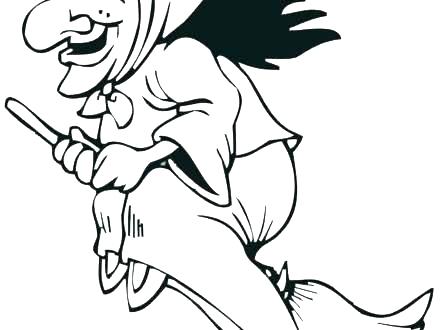 Coloring Pages Witches 440x330 Coloring Pages Witches