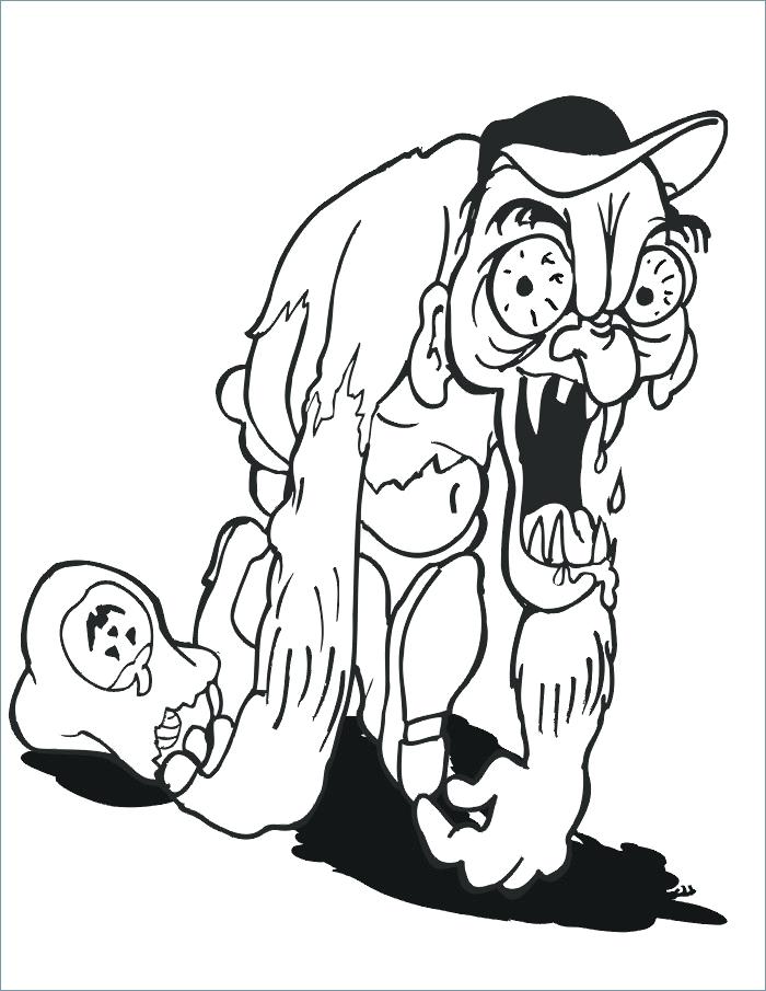 700x905 Halloween Zombie Coloring Pages Zombie Coloring Pages Coloring