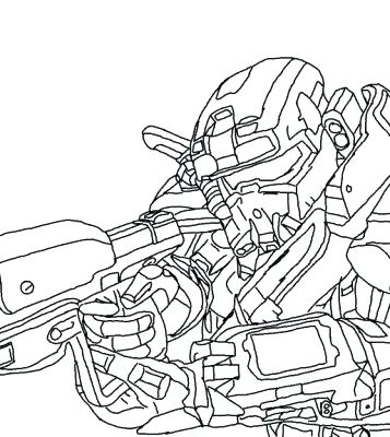 357x400 Printable Halo Coloring Pages For Kids Halo 3 Coloring Pages