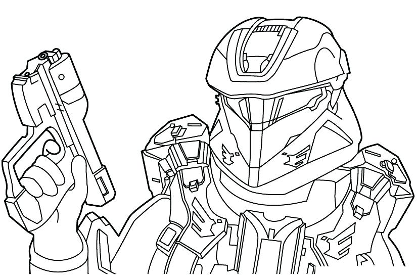 825x552 Halo 5 Coloring Pages