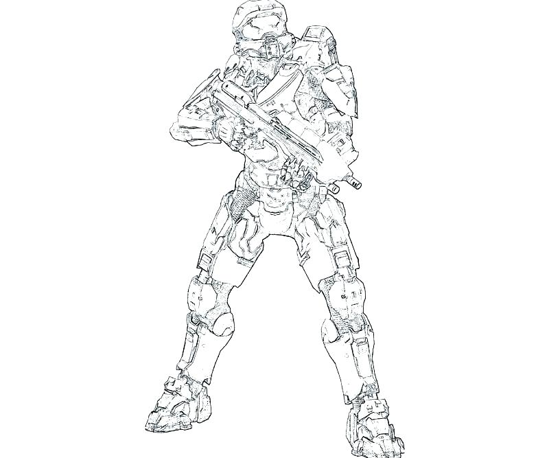 800x667 Halo Coloring Pages