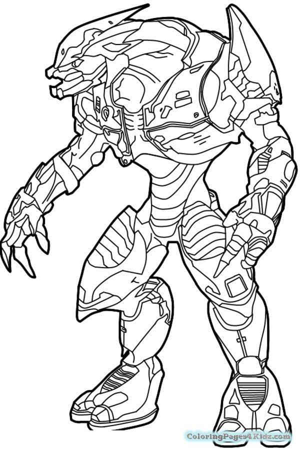 Halo 4 Coloring Pages Coloring Pages For Kids 600x902 Halo 4 Coloring Pages Coloring Pages For Kids