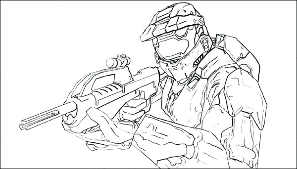 Halo Master Chief Coloring Pages Printable Coloring Pages