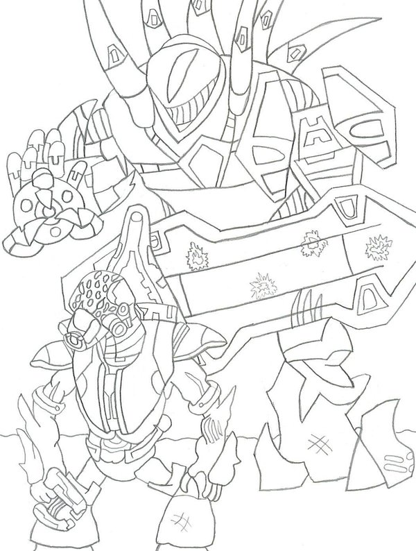 600x794 Free Printable Halo Coloring Pages For Kids