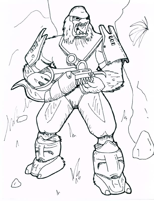 Halo 5 Coloring Pages 612x796 Halo 5 Coloring Pages