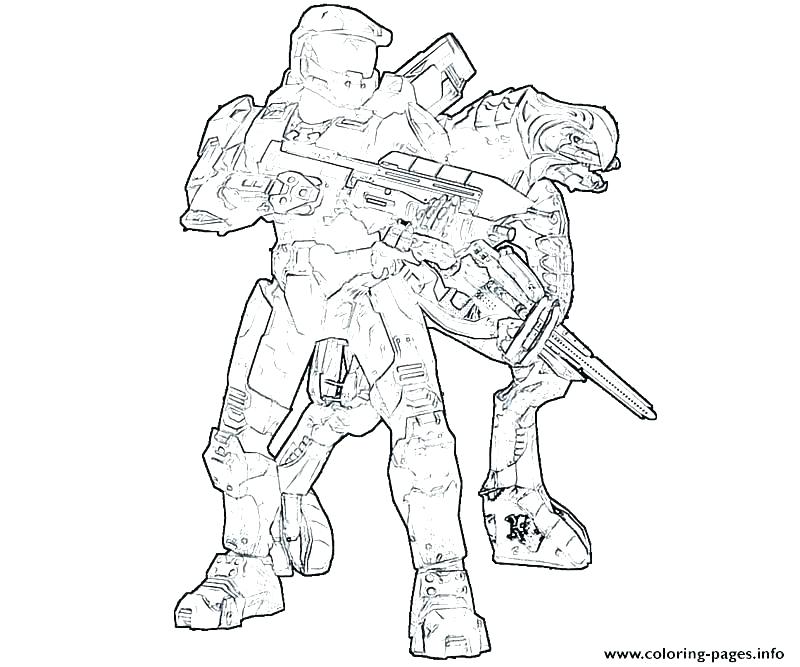 Halo Coloring Pages To Print at GetColorings.com | Free printable ...