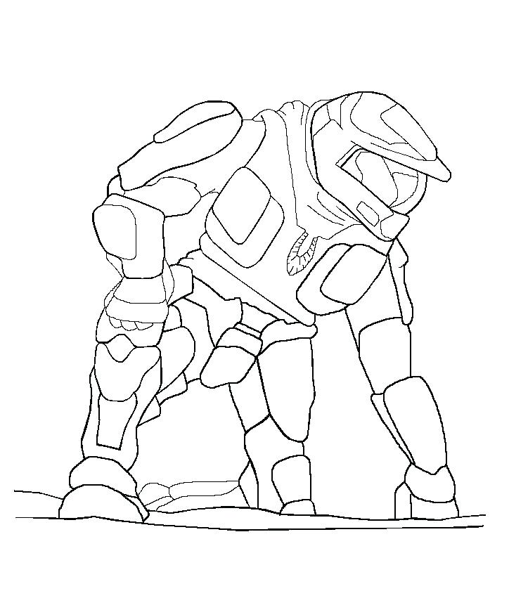 724x868 Halo Coloring Page Halo Coloring Page Halo Coloring Pages To Print